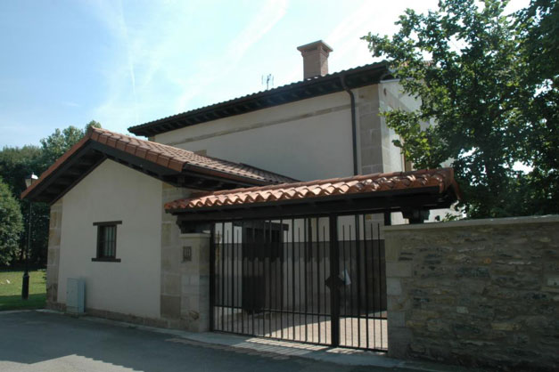 construcción de casa rural en vitoria